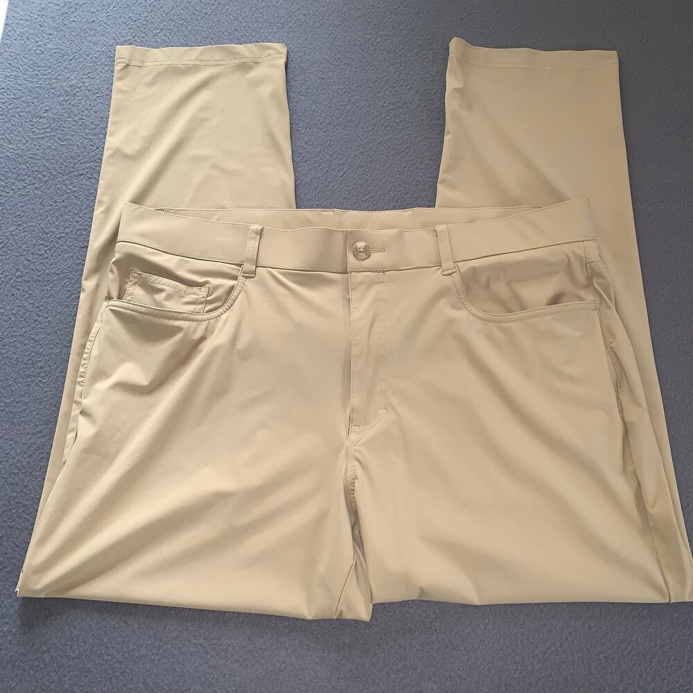 Callaway Golf Pants Men's 38x30 Beige Khaki Performance Stretch Lightweight